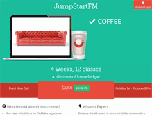 Tablet Screenshot of jumpstartfm.com